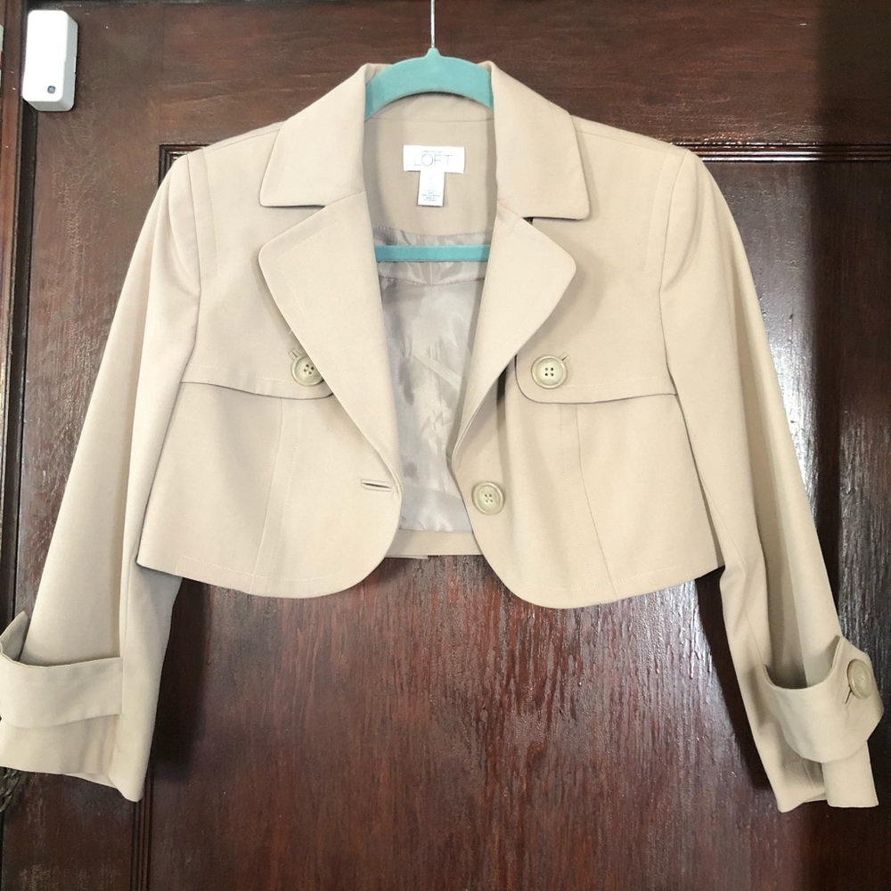 Ann Taylor Loft crop jacket